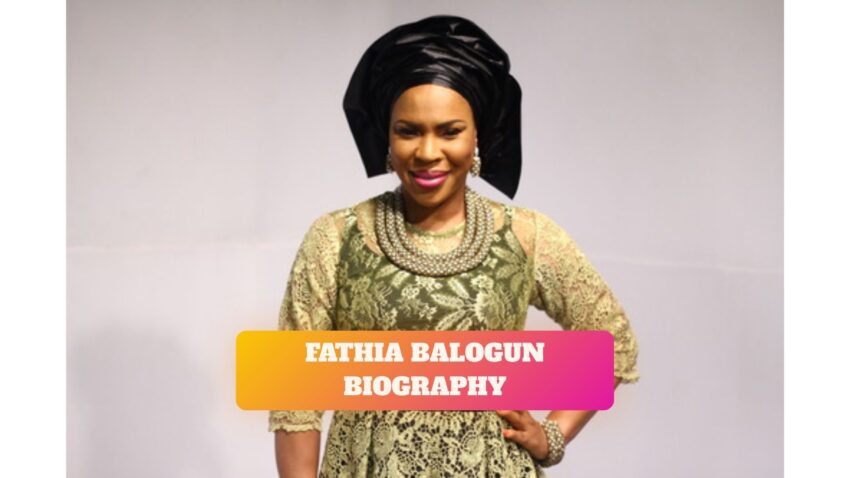 Fathia Balogun Biography