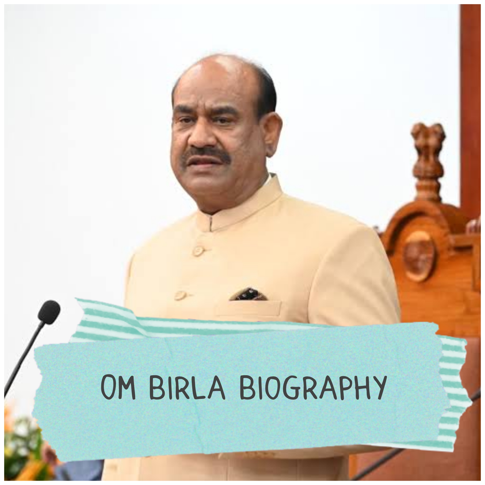 Om Birla Biography